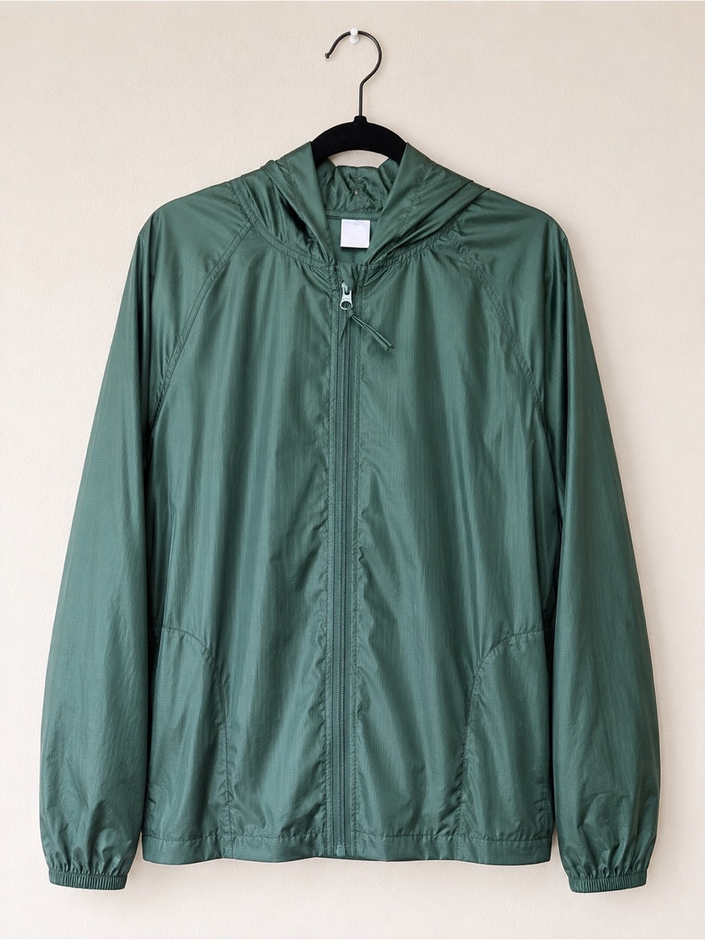 Livi Active Olive Green Hooded Windbreaker Jacket
